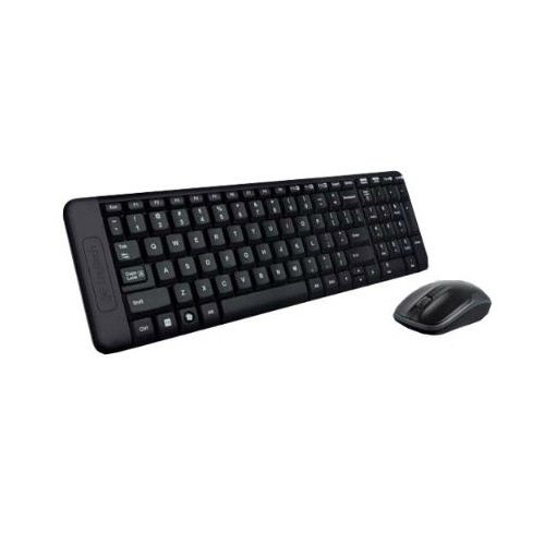 Logitech MK220 Q Kablosuz Siyah Multimedya Klavye/Mouse Set 920-003163