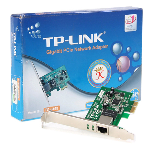 TP-LINK TG-3468 10/100/1000 32Bit Pci Express / PCIe 1.x Gigabit Ethernet Kartı