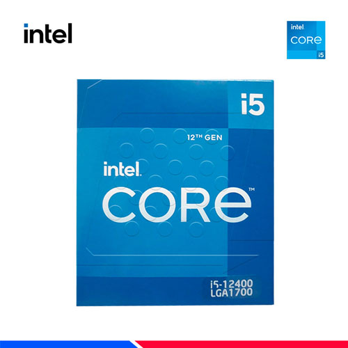 INTEL Core i5 12400 6 CORE 2.50 GHz 18MB 1700P 65W BOX (KUTULU) (FANLI) (12.Nesil) 