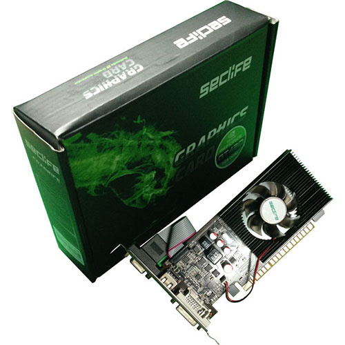 Seclife Nvidia 2GB GeForce GT730 DDR3 128 Bit HDMI DVI VGA LP Single Fan