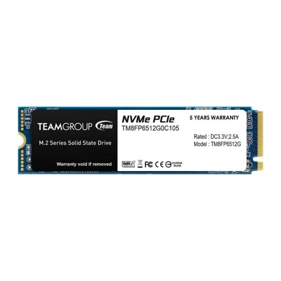 TEAM MP33 512GB M.2 NVMe PCIe 1800/1500MB/s SSD