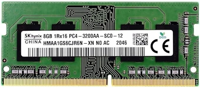 SK HYNIX 8GB DDR4 3200Mhz Notebook Ram HMAA1GS6CJR6N-XN (Kutusuz)
