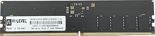 HI-LEVEL 32GB DDR5 4800Mhz CL40 CL40 NOTEBOOK RAM VALUE. HLV-SOPC38400D5/32G