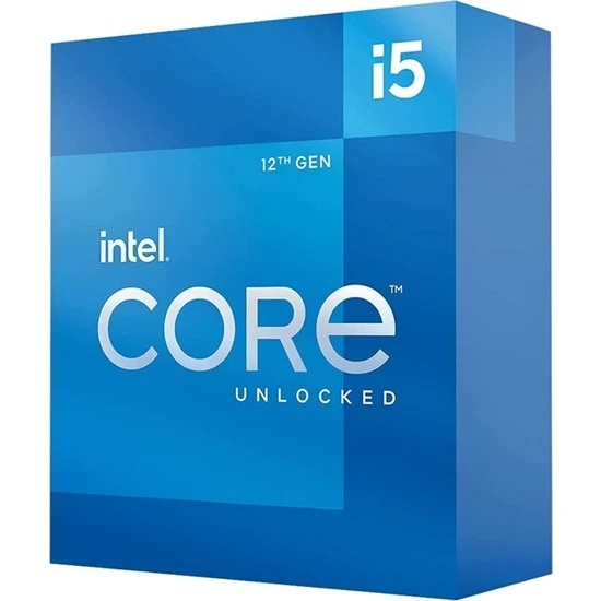 INTEL Core i5 12400 12 2.50 GHz 18MB 1700P Tray Fansız(12.Nesil) 