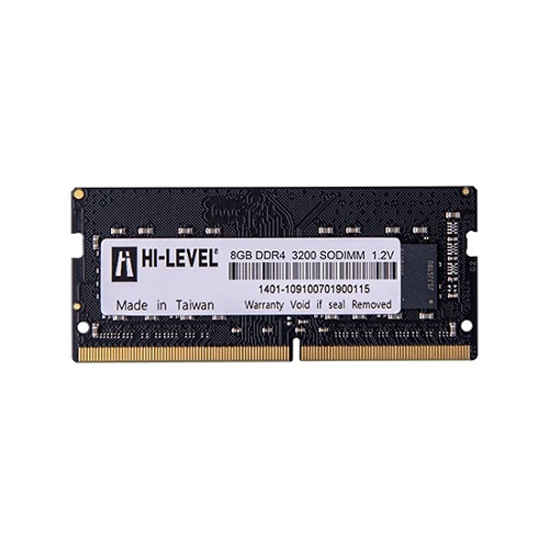 HI-LEVEL 8GB DDR4 3200Mhz Notebook Ram HLV-SOPC25600D4/8G (1.2V)