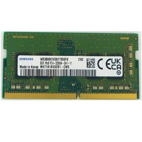 SAMSUNG 8GB DDR4 3200Mhz CL22 Notebook Ram M471A1K43EB1-CWE (Kutusuz) (1.2V)