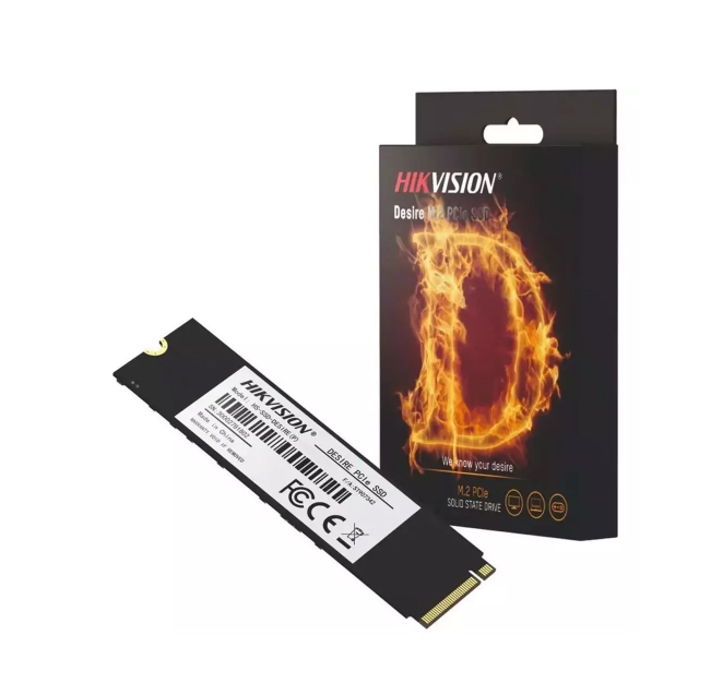 HIKVISION DESIRE Serisi 512GB PCIE NVME M.2 2500/1025MB/s Ssd Disk HS-SSD-DESIRE(P)/512GB