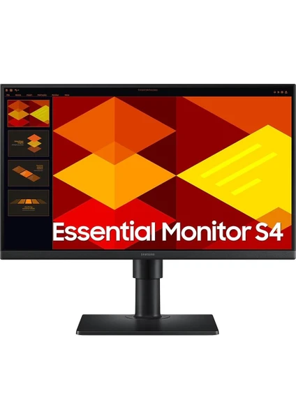 SAMSUNG 22 ESSENTIAL LS22D400GAUXUF IPS 5Ms 100Hz HDMI/DP/VESA PIVOT FHD MONİTÖR