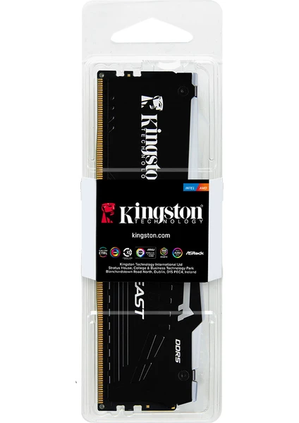 KINGSTON BEAST 32GB DDR5 5600Mhz Soğutuculu CL36 Gaming PC Ram KF556C36BBE-32TR