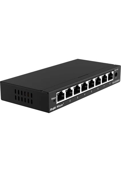 RUIJIE Reyee 8 Port RG-ES208GC 10/100/1000 Yönetilebilir Gigabit Çelik Kasa Switch