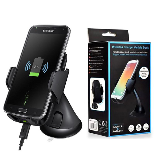 IMPETUS Wireless Mobile Phone Holder Fast Charge JPD-Q70T Araç Tutacağı Samsung - Apple uyumlu Hızlı Şarj 5A/2A 9V/1.67A