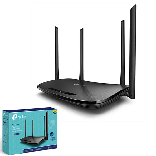 TP-LINK Archer VR300 1200Mbps 4 Port GBit Kablosuz-Ethernet-Usb VDSL2/ADSL2 Dual-Band Modem/Router