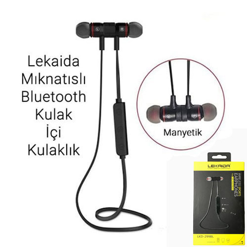 Lekaida LKD-299BL Bluetooth Sports Mıknatıslı Kulaklık