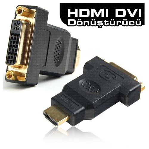 Dark DK-HD-AMHDMIXFDVI DVI-D - HDMI Dönüştürücü (DVI-D dişi - HDMI erkek)