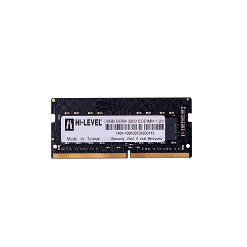 HI-LEVEL 32GB DDR4 3200Mhz CL22 Notebook Ram HLV-SOPC25600D4/32G (1.2V)