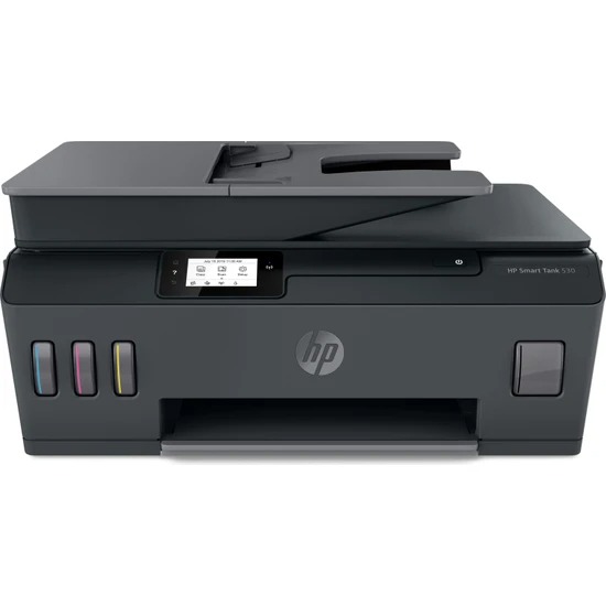 HP 4SB24A Smart Tank 530 Renkli Inkjet Yazıcı A4 Fotokopi Tarayıcı USB 2.0 , Wi-Fi