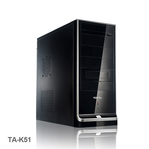 VENTO TA-K51 400W Siyah 1 x USB 2.0, 1 x USB 3.0, Atx Kasa