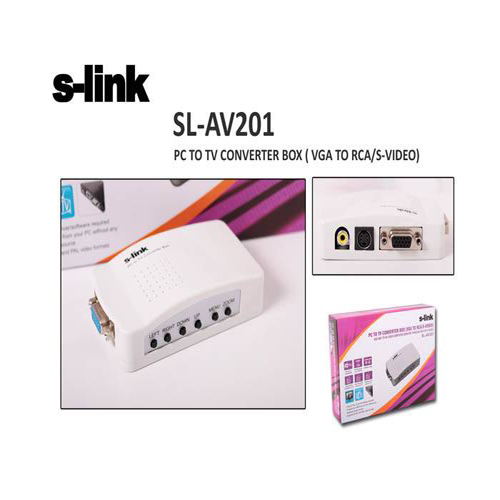 S-LINK SL-AV201 Vga To Video Converter evirici
