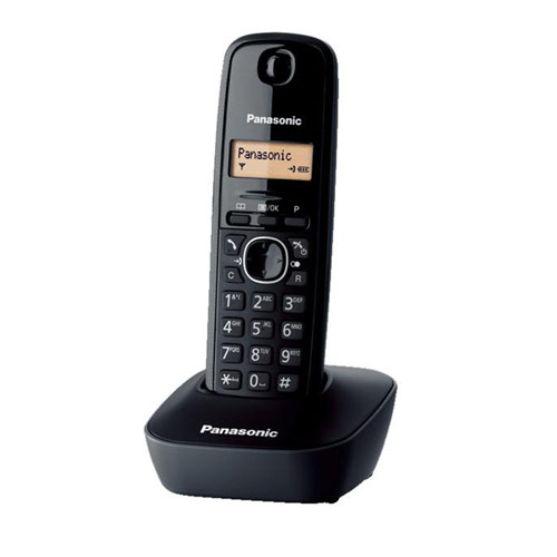 PANASONIC KX-TG1611 Dect Lcd Ekran (50 Hafza) Telefon Siyah