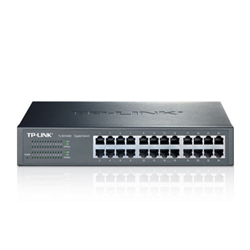 TP-LINK TL-SG1024D 24 Port 10/100/1000 Gigabit Desktop/Rack Switch