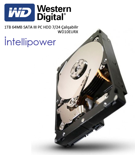 WD 3.5 AV - GP 1TB 7200 RPM 64MB SATA3 PC HDD...