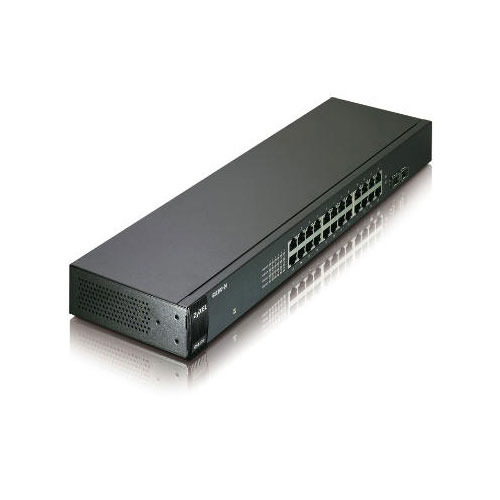 ZYXEL ES1100-24E 24 Port 10/100Mbps Metal Kas...