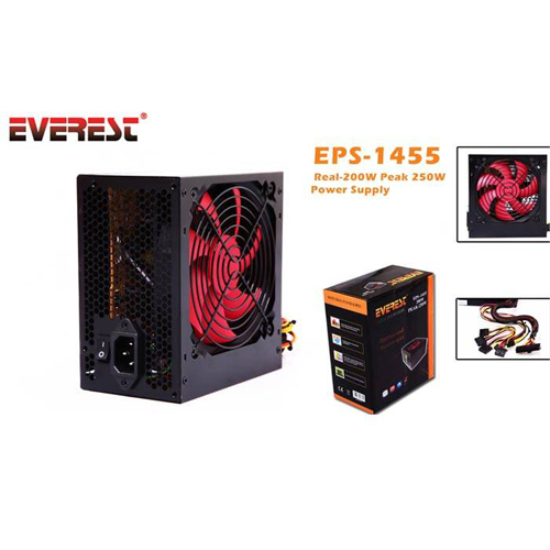 EVEREST EPS-1455 250W PEAK Atx Power Supply 1...