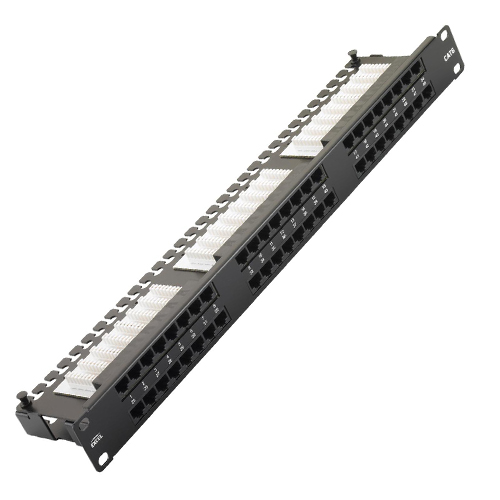 HCS HCS-P00-02450-1U 24 PORT UTP CAT6 PATCH PANEL (BO)