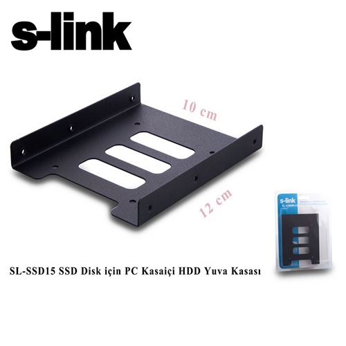 S-LINK SL-SSD15 Kasa İçi 2.5 Hdd To 3.5 Hdd M...