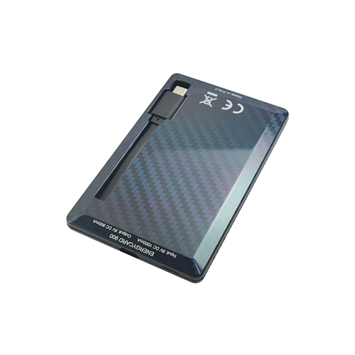 Tunçmatik ENERGYCARD 900/1400 1400mAh 1 Micro Usb powerbank (Kredi Kartı Büyüklüğünde)