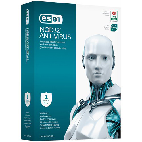 ESET NOD32 Antivirüs V10 Türkçe 1 Kullanıcı 1...
