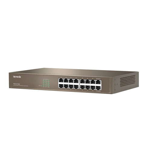 TENDA TEG1016D 16 Port 10/100/1000 Gigabit Rack Mountable Switch