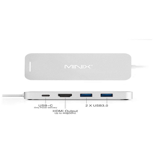 MİNİX NEO-S2SI MULTİPORT 240GB USB-C TAŞINABİLİR SSD SİLVER