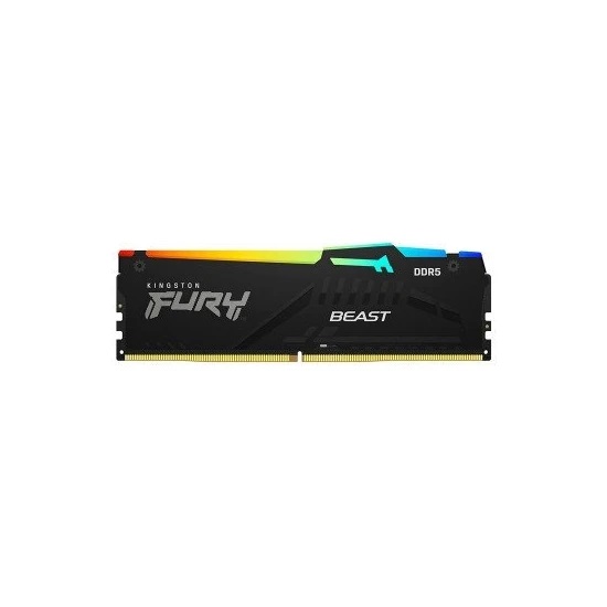KINGSTON Fury Beast Black 16GB (2x8GB) DDR5 5600Mhz CL40 Pc Ram KF556C40BBAK2-16