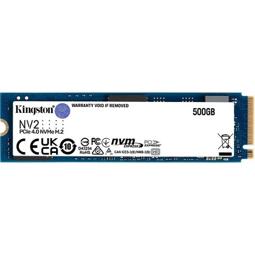 KINGSTON NV2 500GB M.2 NVMe PCIe 3500/2100 SSD SNV2S/500G