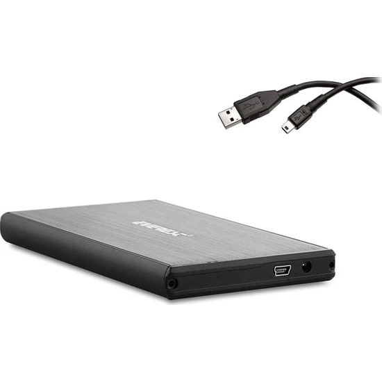 EVEREST 2.5 HDC-127 Sata Usb 2.0 Harddisk Kutusu Siyah
