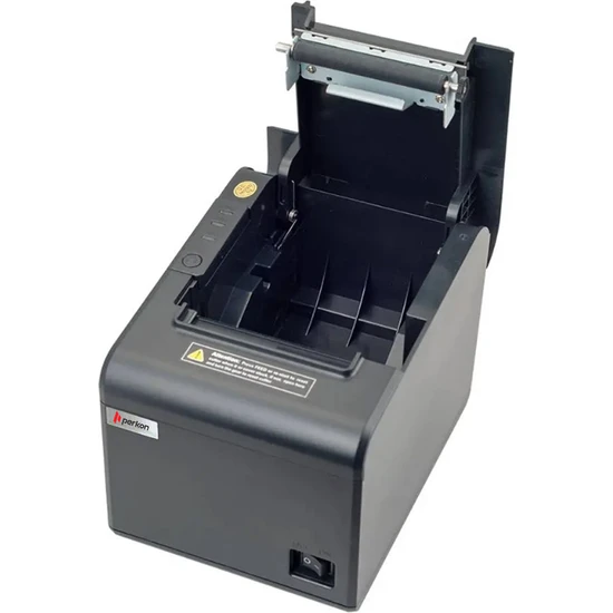 PERKON Q801 Termal Transfer 203 Dpi 80 mm 260mm/sn USB+SERİ+ETHERNET Fiş Yazıcısı