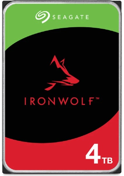 SEAGATE 3.5 Ironwolf 4TB 5900RPM 256MB SATA3 G�venlik HDD St4000Vn006 (7/24)