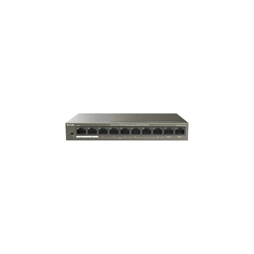 TENDA 8 Port TEF1110P-8-63W 10/100 2x Gigabit PoE Switch (63W)