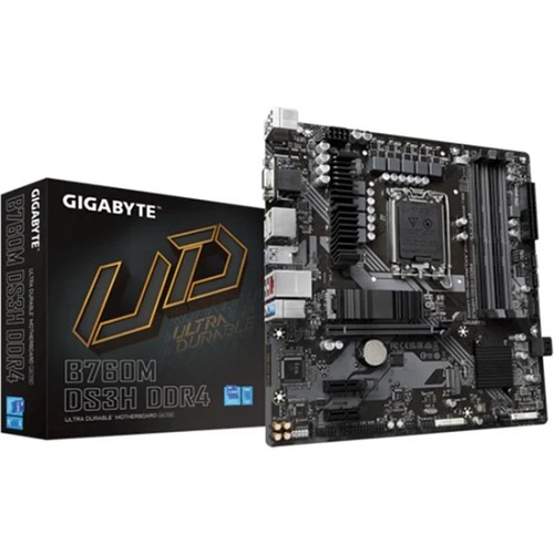GIGABYTE INTEL B760M DS3H DDR4 5333MHz(OC) HD...