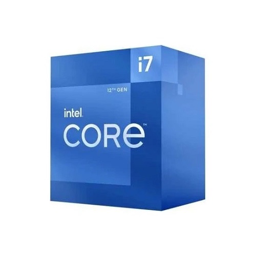 INTEL Core i7 12700F 12 CORE 2.1GHZ 25MB 1700P 65W TRAY (KUTUSUZ) (FANSIZ) (12.Nesil) (Ekran Kart Gerektirir.)
