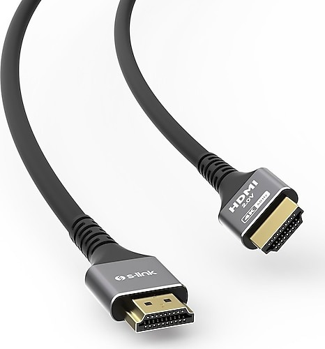 S-LINK HDM-03 HDMI to HDMI ( 3 Metre ) 1.4 Ver. 3D Grnt Kablosu
