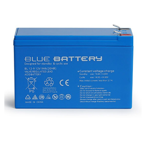 BLUEBATTERY 12V 9AH Kuru Tip Bakmsz Ak