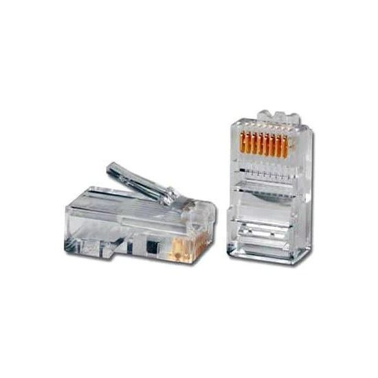 Vcom NM026 20LI METAL RJ45 8P8C CAT6-UTP-RJ45-3U Konnektr