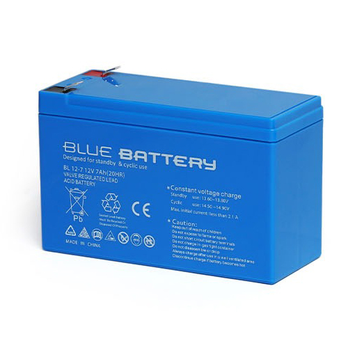 BLUEBATTERY 12V 7AH Kuru Tip Bakmsz Ak