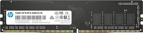 HP V2 16GB DDR4 3200Mhz CL16 Pc Ram 18X16AA (1.2V)
