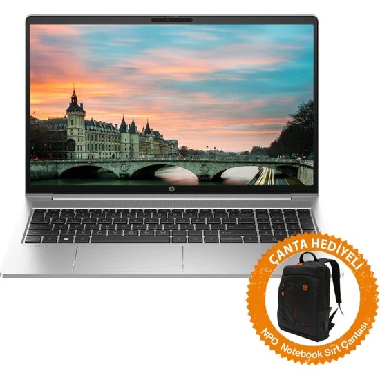 HP ProBook 450 G10 i7 1355U 16GB 512GB SSD 15.6  Win 11 Pro Dizst Bilgisayar