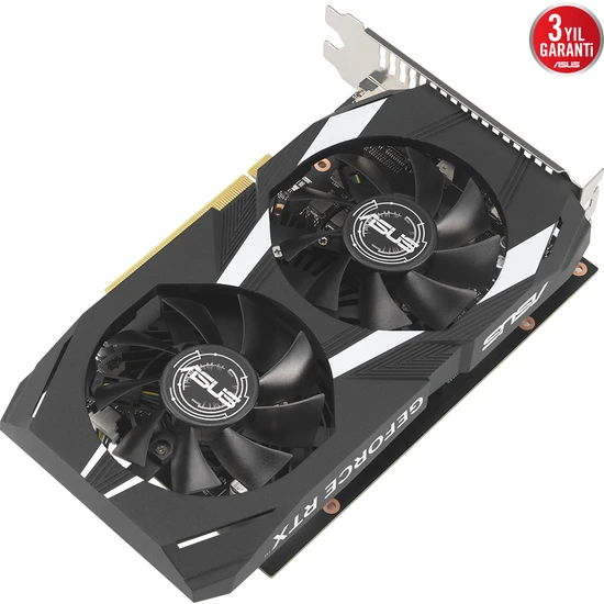 ASUS Nvidia 6GB RTX3050 DUAL OC GDDR6 96 Bit DUAL-RTX3050-O6G HDMI DP