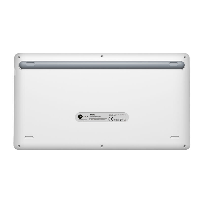 LENOVO LECOO BK100 Q Kablosuz Bluetoothlu Beyaz Klavye
