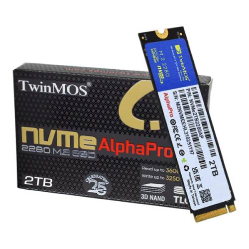 TwinMOS ALPHA PRO 2TB PCIe 4.0 x4 NVMe 360...